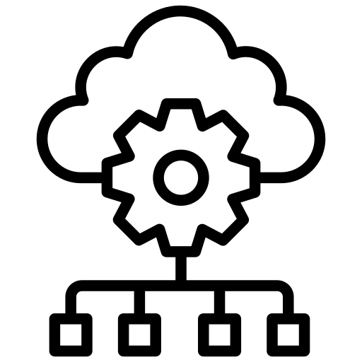 cloud setup Services icon